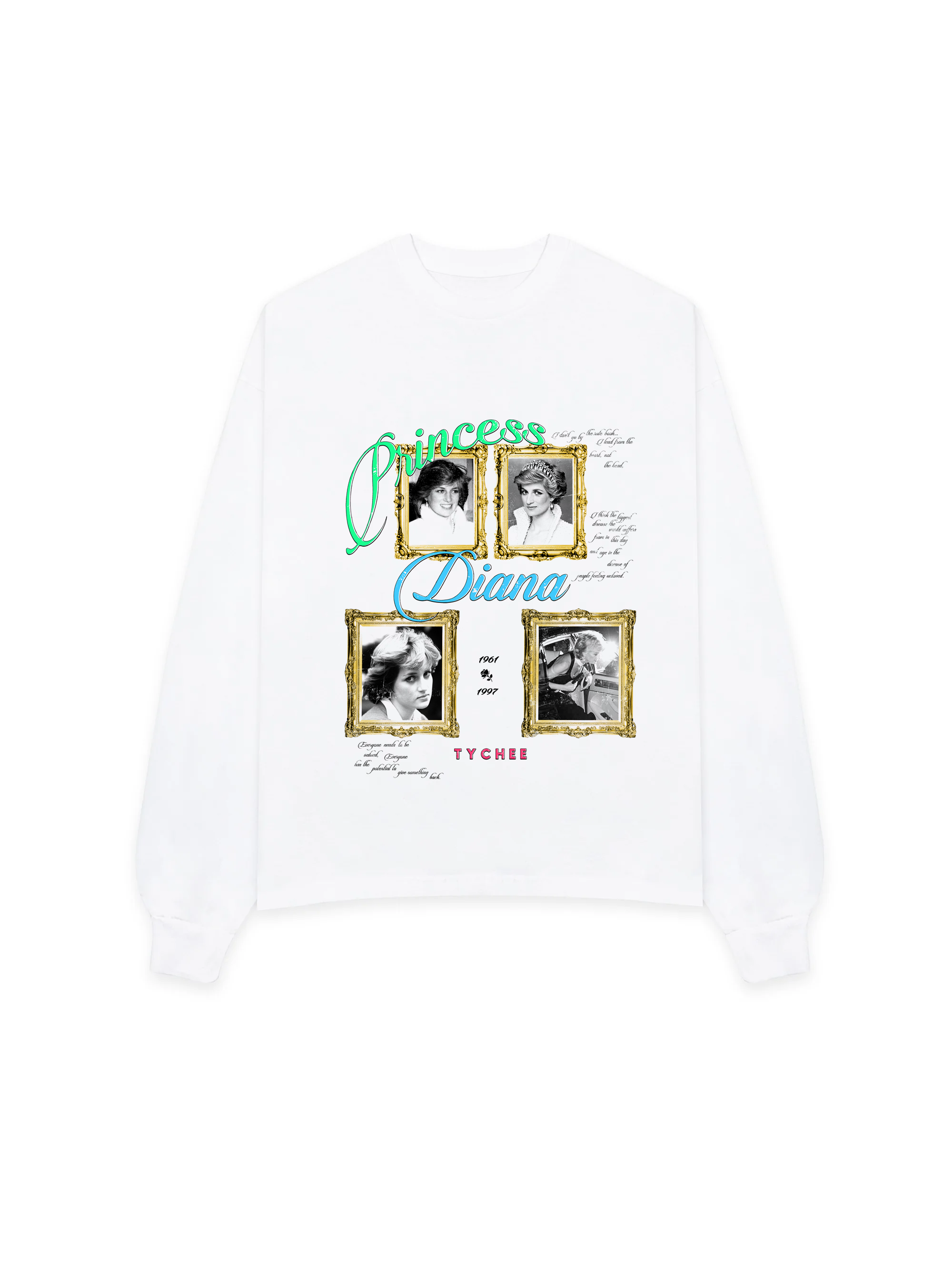 Princess Diana Long Sleeve Tee